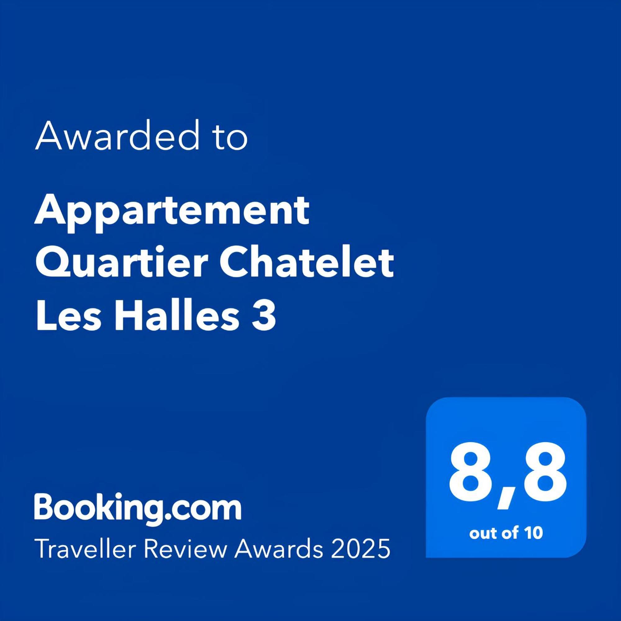 Appartement Quartier Chatelet Les Halles 3 Free Netflix París Exterior foto