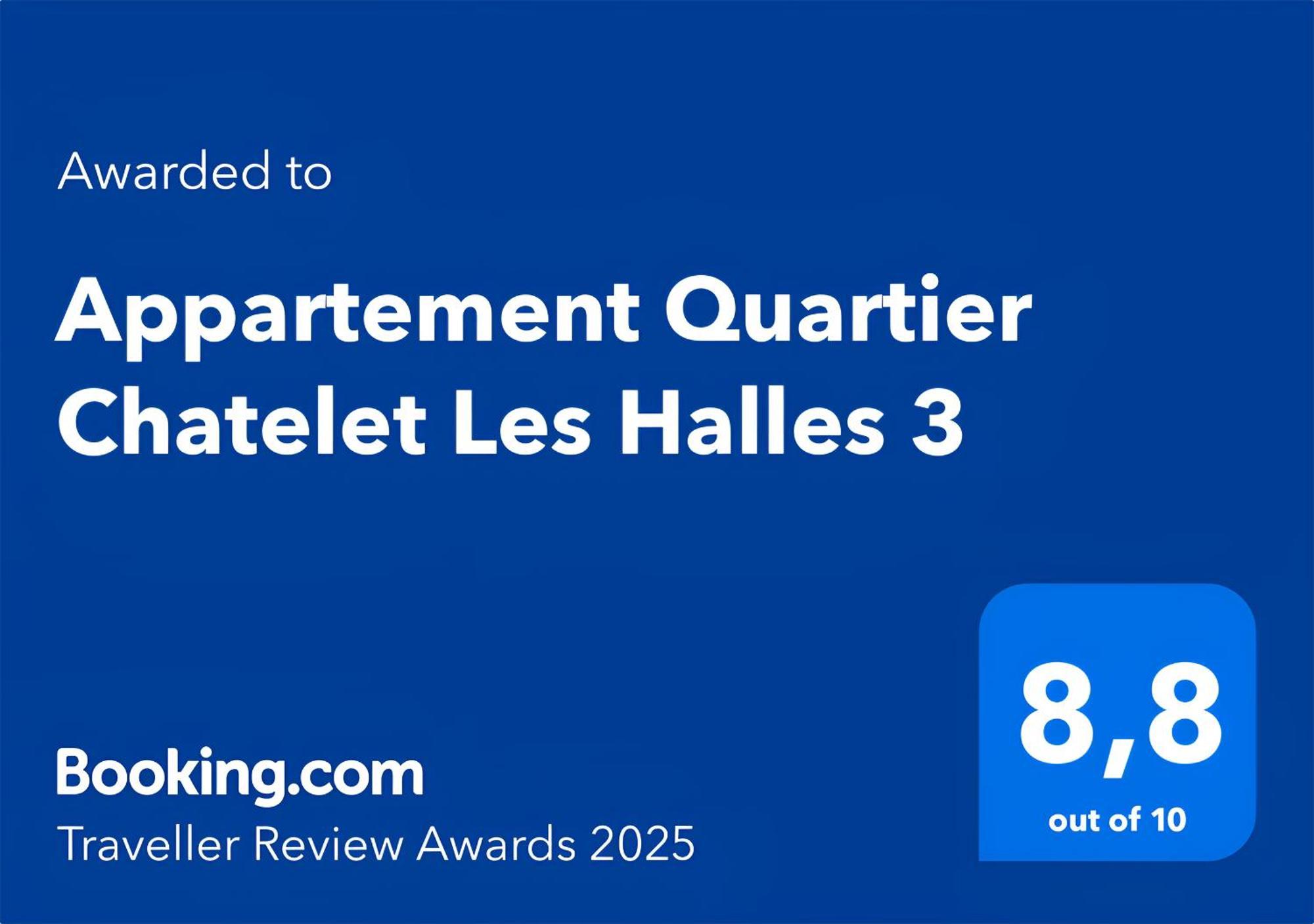 Appartement Quartier Chatelet Les Halles 3 Free Netflix París Exterior foto